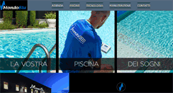 Desktop Screenshot of mondo-blu.it